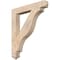 Ekena Millwork Funston Arts & Crafts Smooth Bracket, Douglas Fir, 3 1/2"W x 26"D x 30"H BKT04X26X30FST03SDF - alternate 1